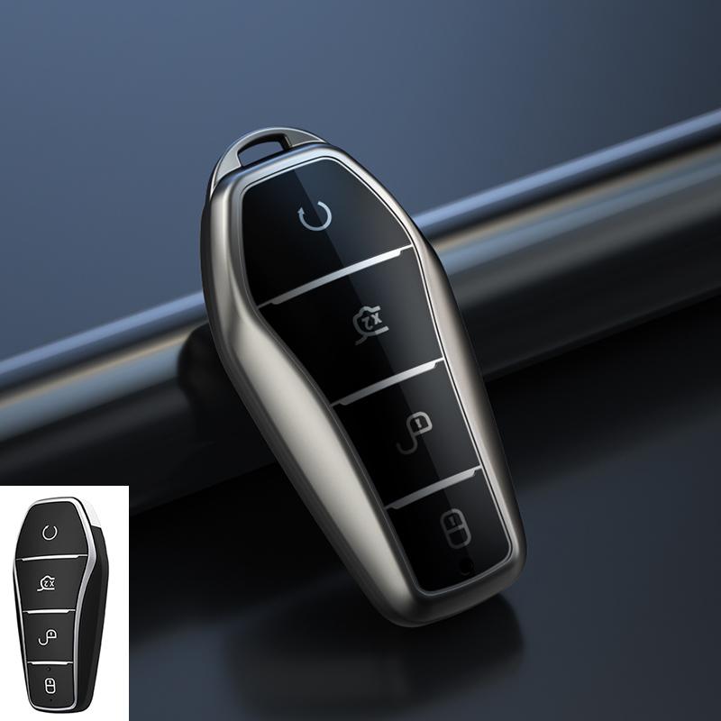 

Car Key Case Full Cover Shell Holder Protection For Byd Tang Ev600 Han Ev Yuan Atto 3 Song Plus Pro Max Dmi Qin Auto Accessories
