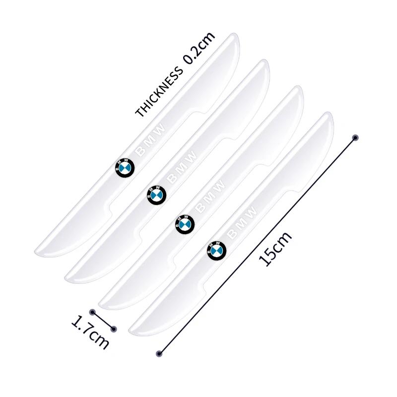 4 Stück Auto Tür Transparenter Stoßstangen-Schutz Kollisionsschutz Für bmw e46 e39 e90 e60 e30 f10 f11 f20 f30 g20 g30 x1 x3 x5 z4