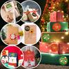 500pcs Merry Christmas Stickers Round Stickers Christmas Tag for Envelope Sealing Gift Decor Shop Product Packaging Stickers