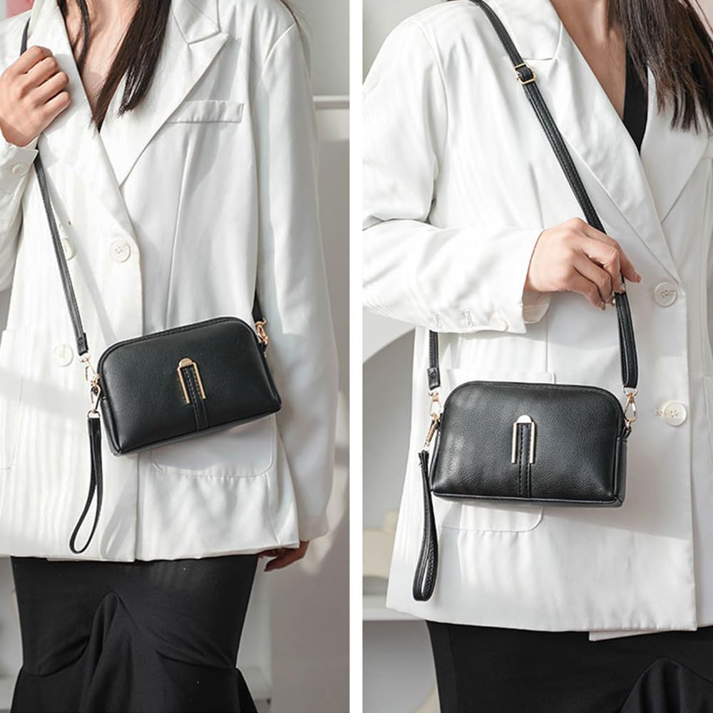 Lawnspet Damen Kleine Umhängetasche mit Smartphone-Tasche, Smartphone-Umhängetasche, Smartphone-Tasche, Smartphone-Umhängetasche, Mini-Tasche, Leicht,