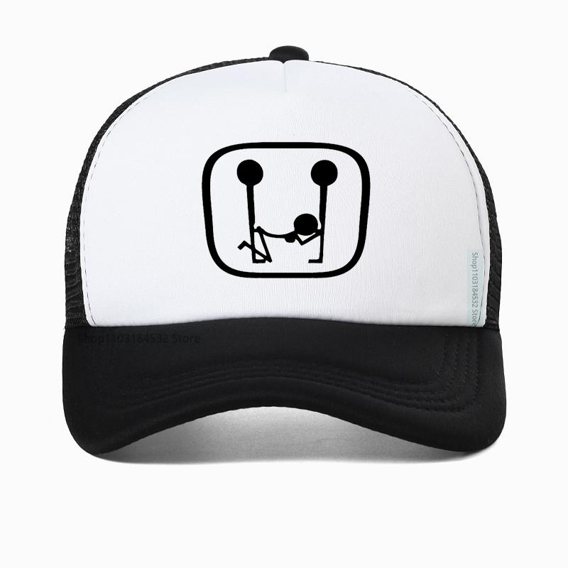 On The Car I Had A Hangover Print Baseball Cap Unisex Cool Summer Outdoor Mesh Breathable Adjustable Trucker Hat