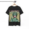 Statue of Liberty Bubble Gum Tee | Liberty Graphic Shirt, Peace Sign Design
