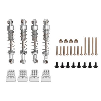 Conjunto de Amortecedores Metálicos Universais para RC com Suporte de Amortecedor para WPL C14 Carro RC Upgrade