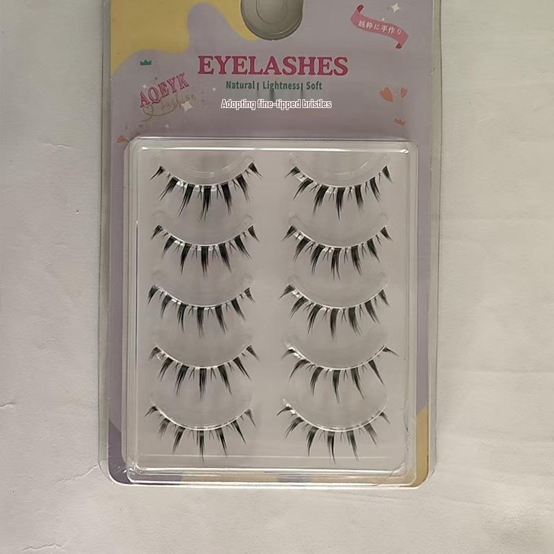 Little Devil Style Dense Manga Barbie Eyelashes - Natural Fairy Look