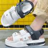 Fashion Height Men's Sandal Non-slip Breathable with Platform Luxury 2025 Clearance Sale Open Toe In Welcome Deal On Offer Pvc Male Shoe