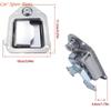 Y4UA Truck Tool Box Latches Stainless Steel Lock Replacement Handle with 2 For Campers Trailer Door ToolBox