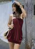 G25D062-2026 Summer New Women's Clothing Fashion Sexy Neck Short Halter Holiday Style Dress Women