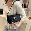 French Niche Bow Underarm Bag 2025 New Personalized Korean Shoulder Bag Summer Foreign Commuter Baguette Bag