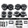 RGB Car Control S-CLASS(W222) 7 Colors 64 Colors For Mercedes Benz 2014-2017 2018-2020 LED Turbine Air Vents Atmosphere Lights