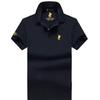 TrendHub Men's Polo Shirts Short Sleeve Business Casual Male T-shirts Embroidery Man Tees