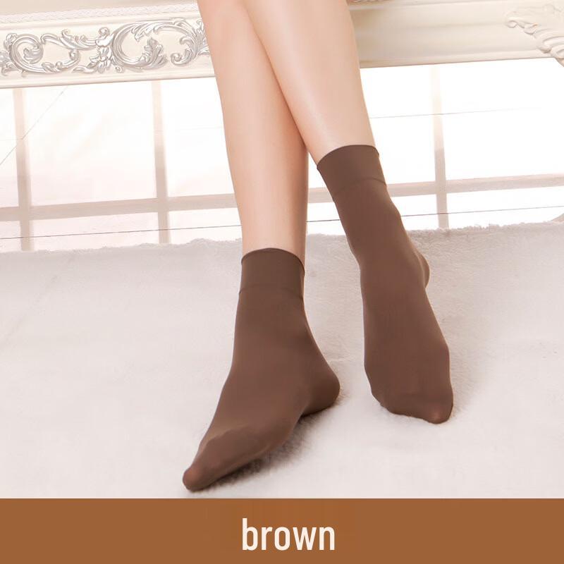 LangSha Women s Anti-Snag Velvet Mid-Calf Socks