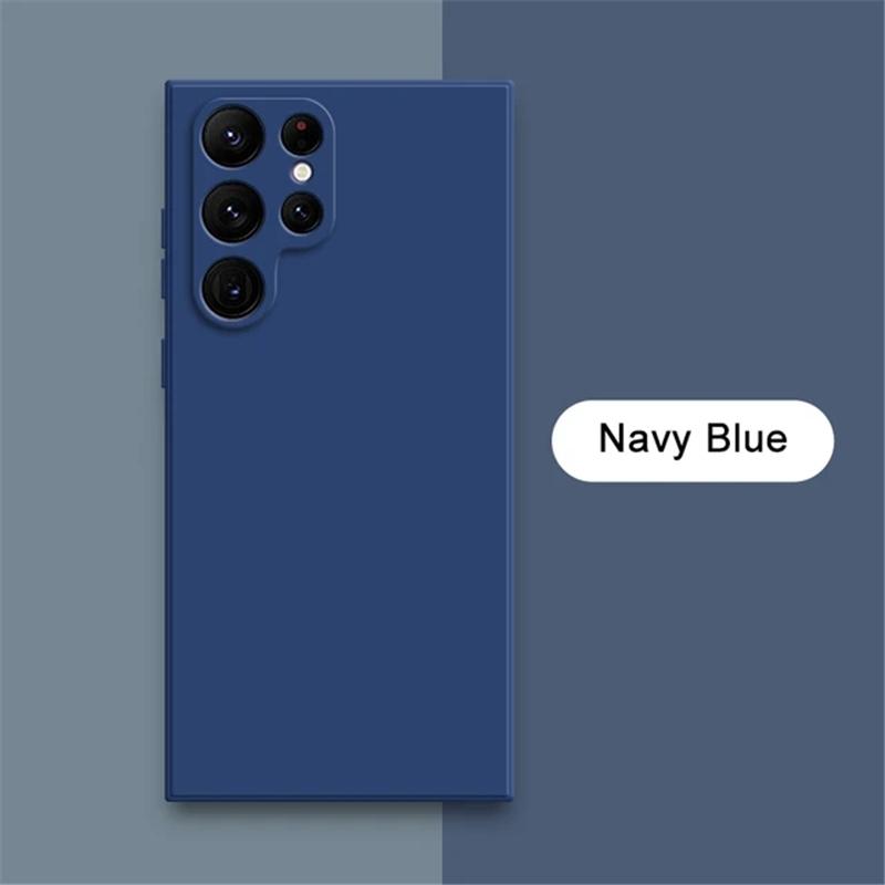 Quadratische Flüssigsilikonhülle für Samsung Galaxy A55 A35 A15 A05S A04S A14 A54 A53 S23 S24 Huawei P60 Redmi Note 13 iPhone 15 14 13 12 11 Pro Max Abdeckung