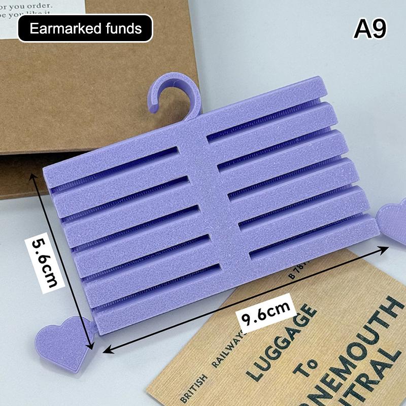 Colorful Nail Art Display Holder Storage Box for Transfer Paper Organizer for Nail Foil Stickers Suitable for Home and Salon Use