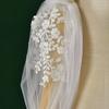 Elegant Lace Embroidery Flower Bridal Arm Sleeves Comfortable Mesh Decorative Sleeves For Wedding Ceremony PhotoShoots