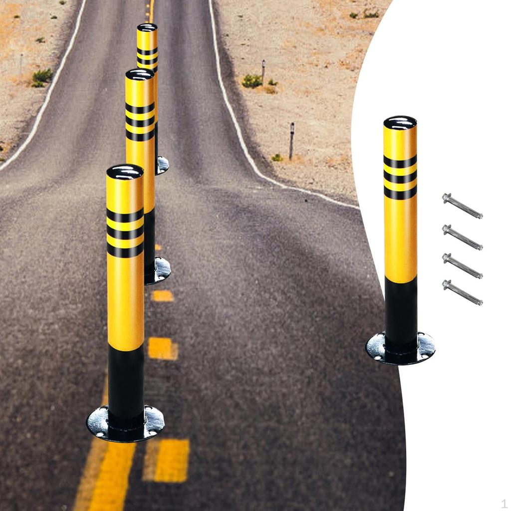 Security Bollard Post Driveway Barrier Accessories Parking for