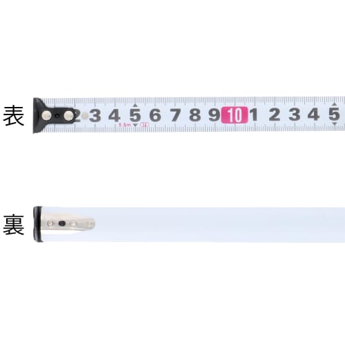 Takagi Easy Lock Convex Measuring Tool, Compact Tape Measure, 19mm x 5.5m, Auto-Lock, for Measuring Work