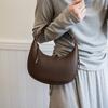 Niche Women's Handbags 2026 New Versatile Shoulder Crossbody Underarm Bag Casual Fashi Crescent Satchel