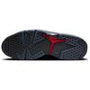 Jordan Air Jordan 6 Slip Resistant Abrasion Resistant Mid top Vintage Basketball Shoes Unisex Black II6558-001