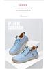 Women's 2025 Spring/Autumn High-Top Leather Martin Boots – Soft Sole, Trendy Casual Design for Couples
