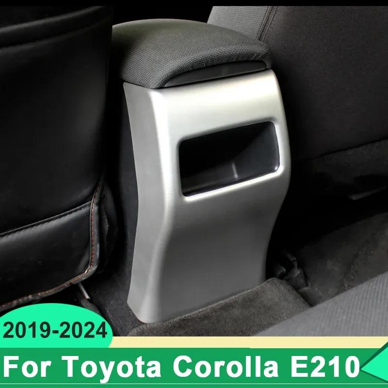 For Toyota Corolla E210      2024 ABS Car Rear Armrest Box Air Vent Outlet Trim Cover Decoration Accessories