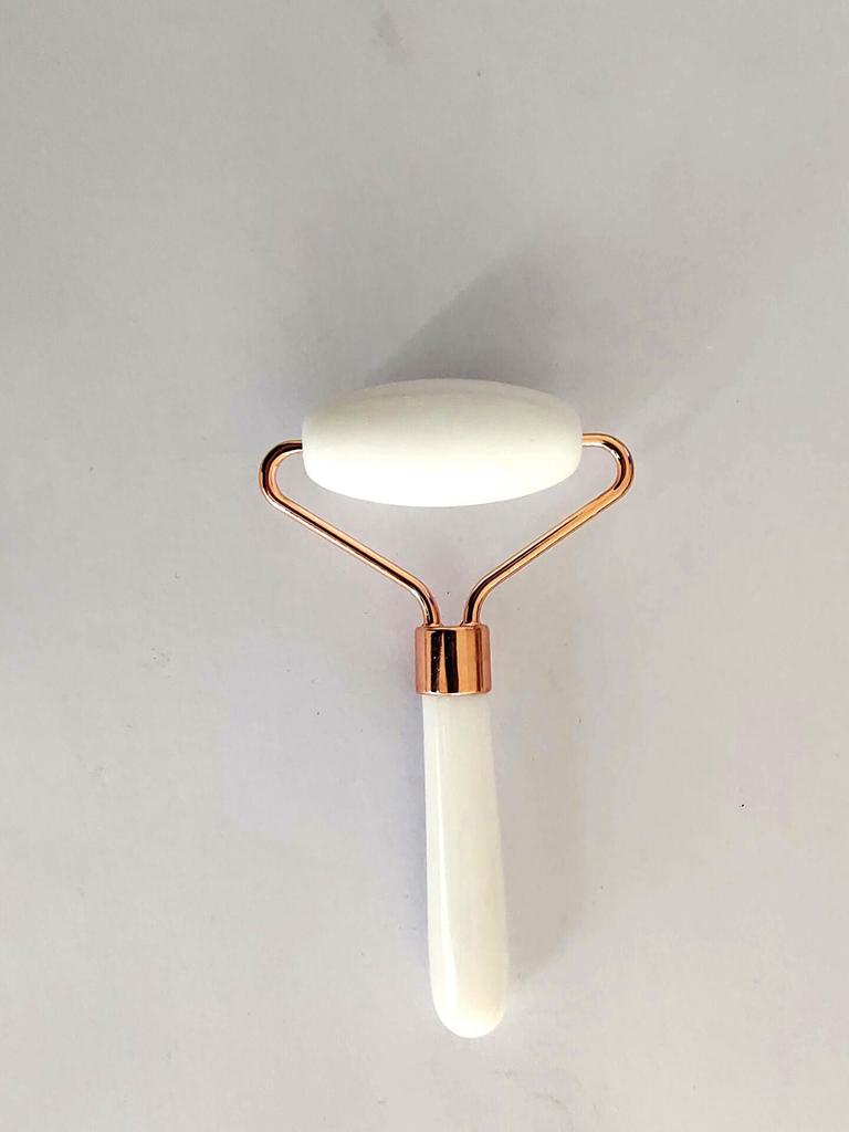 Rose Quartz Gua Sha & Double-Head Massager Set