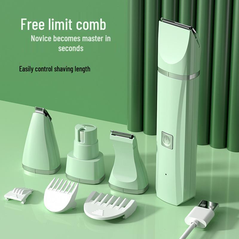 Quiet Rechargeable Pet Shaver & Paw Trimmer for Cats