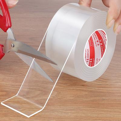 Nastro Nano Monofacciale Nastro Antivento Per Porte E Finestre Striscia Sigillante per Fessure Forte Senza Tracce Nastro Schermante Acrilico