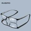 2Pcs High Quality Stainless Reading Glasses Men Women Fashion Presbyopic Eyeglasses Business Hyperopia Anti Blue Light Eyewear