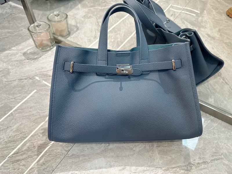 Bolsa Tote Casual Modificada de Couro Bovino de Primeira Camada (S12-52764)