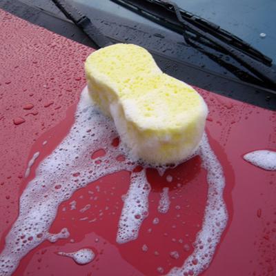 Detergente per ricambi auto per auto Spugna per lavaggio Cera Schiuma per auto Strumento per la pulizia automatica Vetro Forma portatile 8
