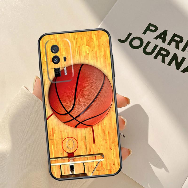Basketball Case For Xiaomi 15T 14T 13T Pro 14 15 Ultra 17 Pro Max POCO F8 F7 F5 F6 X3 X5 X6 X7 Pro Coque