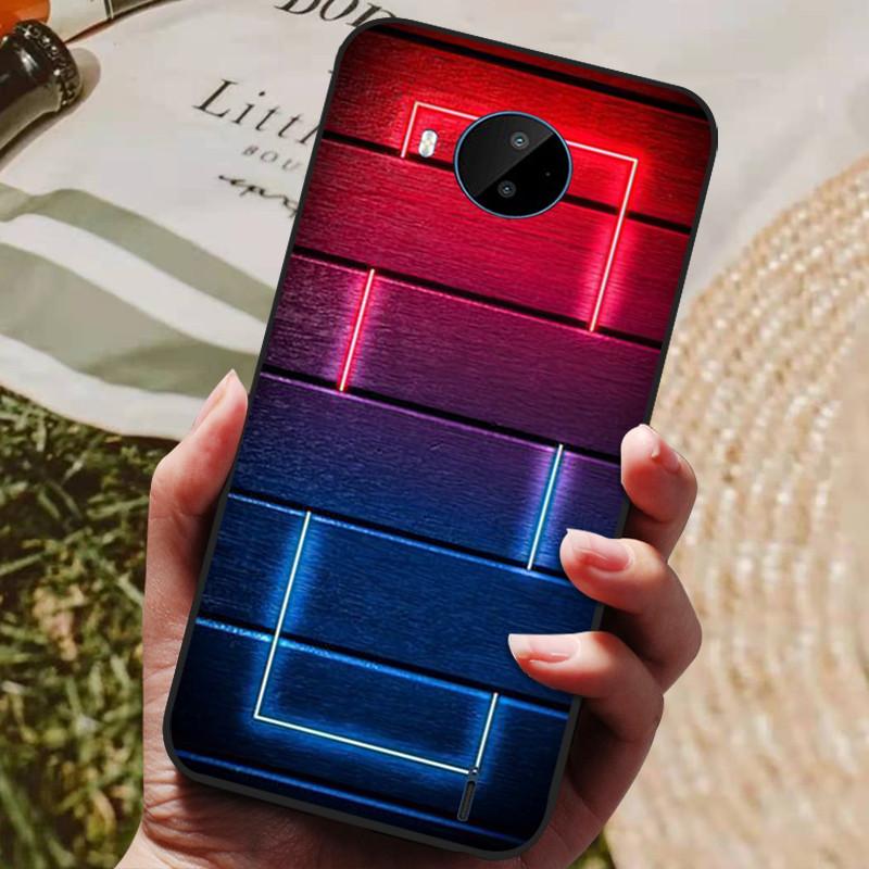 For Nokia C20 Case Soft TPU Silicone Cartoon Back Cover for Nokia C20 Plus Phone Cases TPU Black Bumper for NokiaC20 C 20 Plus