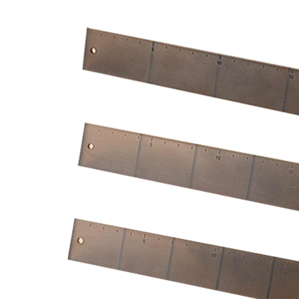 4Pcs Biscuit Cake Rolling Mold Professional Clear Graduated Scale Balance Ruler for Kitchen Wedding Restaurant Pastry Pizza