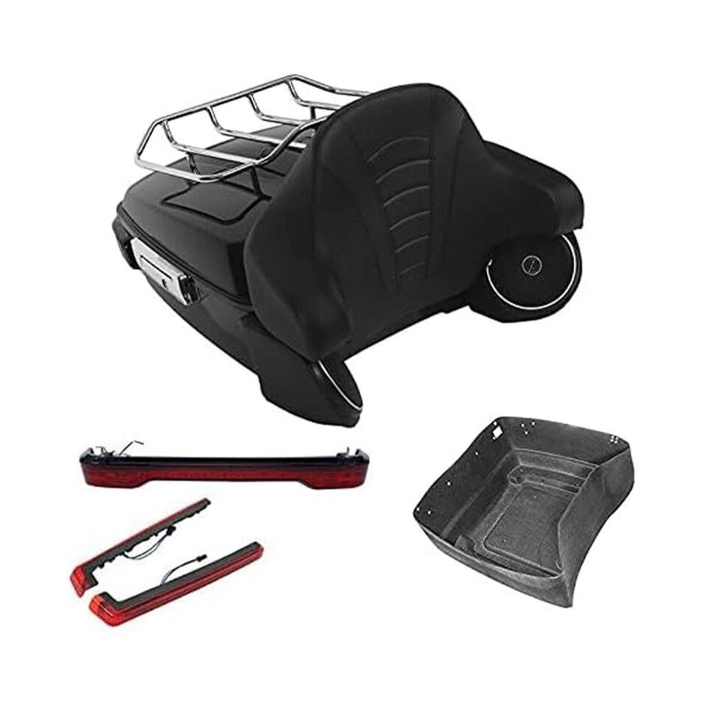 Compatible with Harley Street Glide, Road Glide, and Road King: Modified with Horn, Rear Trunk & Luggage Rack (Years 14-25)
