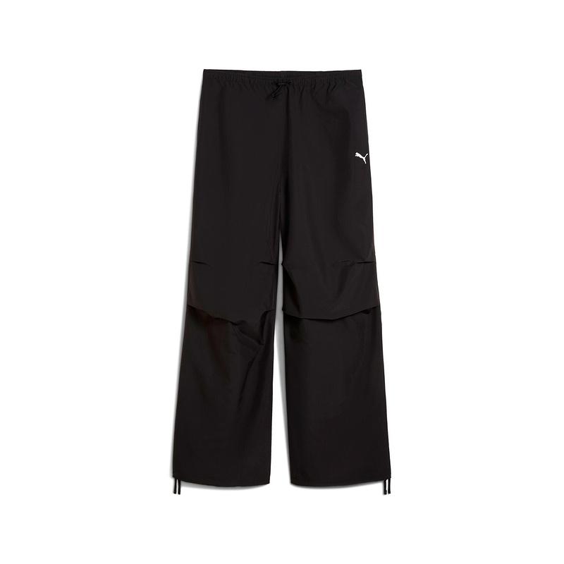 

Puma Плетеные брюки со шнуровкой, средней посадки, модные, простые, дышащие, однотонные, повседневные, женские брюки 633978-01 M