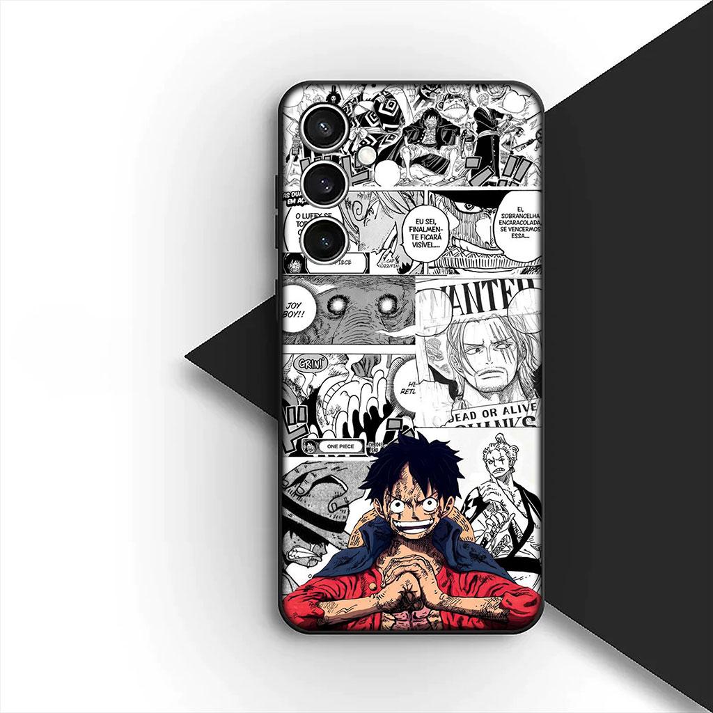 Phone Cover for Motorola Moto Edge 70 60 Fusion NEO Pro G Stylus G56 G96 G04 G05 20 Soft Case Nami One Pieces Luffy Roronoa Zoro