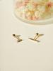 Minimalpiercing 14K Stick Bar Piercing Earrings