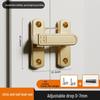 Adjustable No-Drill Surface-Mount Sliding Door Bolt Latch