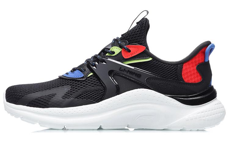 Li Ning Liuyun Текстиль, Синтетическая кожа, TPU Амортизация Устойчивость к скольжению Устойчивость к истиранию Дышащий Легкий AGLR033-1 41