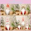 Christmas Fairy Snowflake Knit Hat Forest Elder Figurine Decorative Gift For Holiday Decor