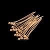 Long 100Pcs/Lot 20 25 30mm Pearls DIY Beads Head Pins Jewelry Findings Earring Making T-pins