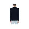 Polo Ralph Lauren Solid Slim Fit V-Neck Single-Breasted Long Sleeve Knit Sweater Men Sweater Navy-Blue 710946144001