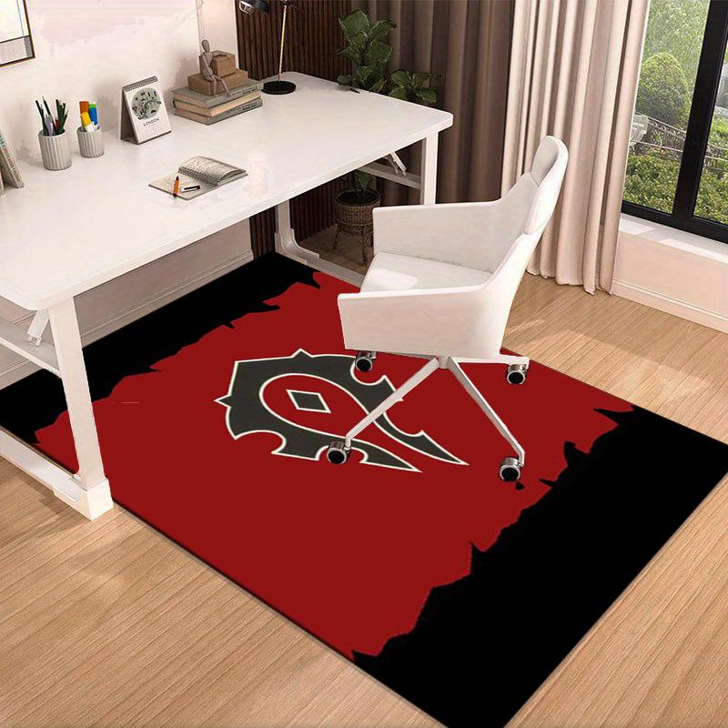 Warcraft Game Carpet, Chair Rug,Rug for Office Bedroom Living Rooms, Doormat Decor Fan Gift Christmas Gift