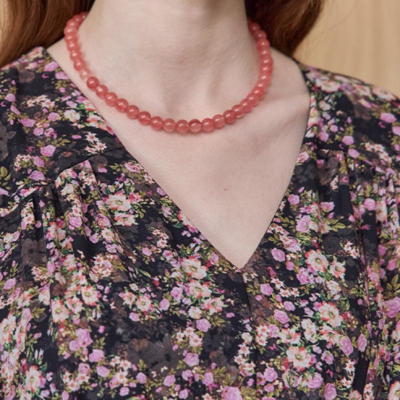 Maxza Floral Balloon SleeVe V Neck Long Dress Ze07qp001nh