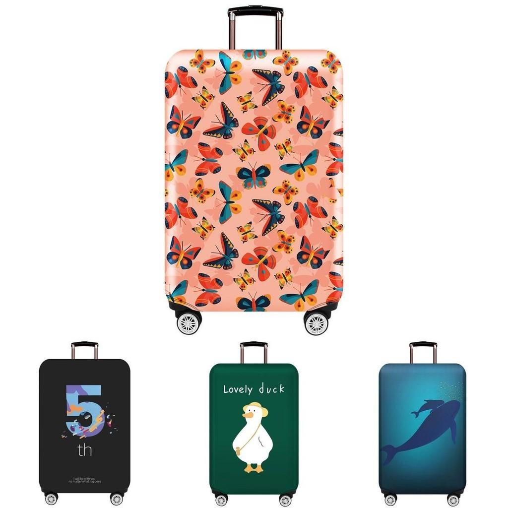 Elastic Luggage Protective Cover-suitcase Dustproof Cover For Travel Accessories