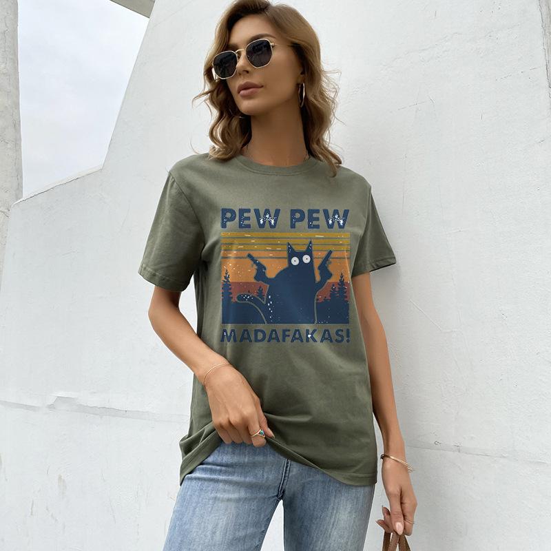 Buy Pew Pew Madafakas T-Shirt Women 