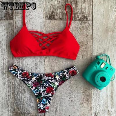 Brand Women Summer Beach Sexy Two Piece Bikini Set Swimsuit Bathing Suit Swimwear