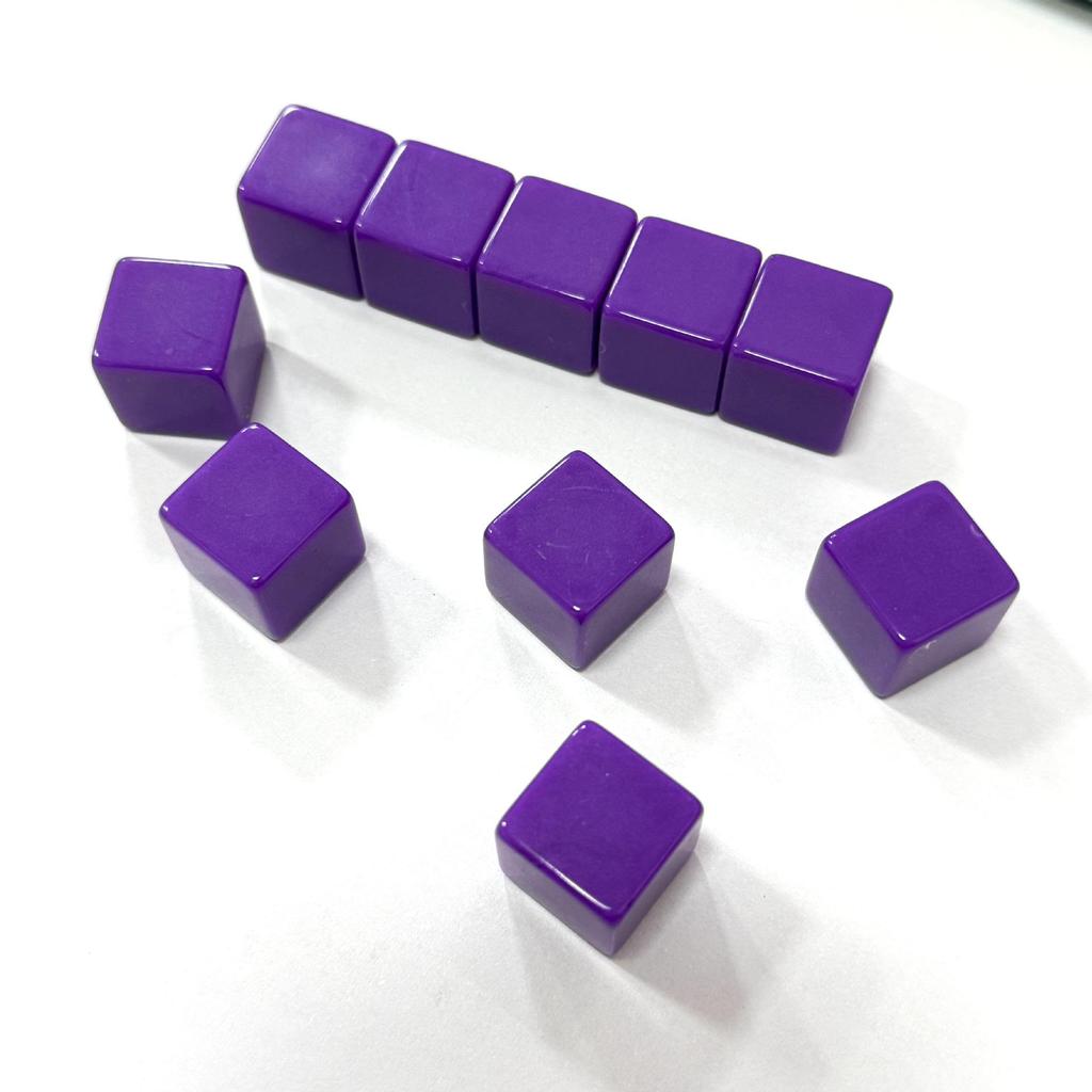 Eco-friendly 16mm Right Angle Carved Dice with Light Board Design