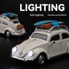 1/24 Metal Die-Cast Retro Beetle Car Model With Removable Accessories Collection Ornaments Boy Toy Car