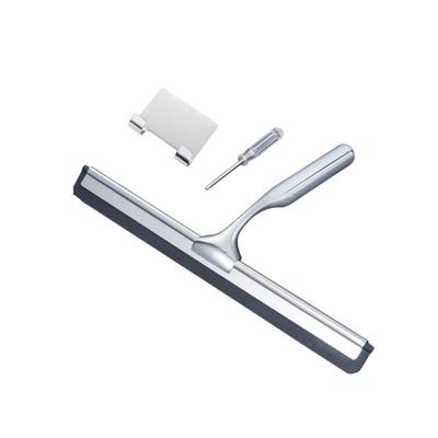 Hanging T Shape Glass Wiper Non-slip Handle With Silicone Brush Window Glass Cleaner with Hook Shower Squeegee Mirror